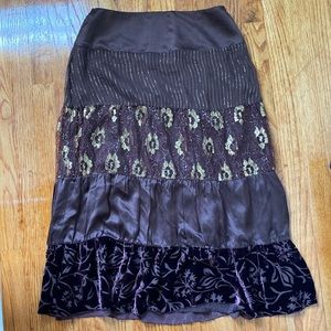 Spencer Jeremy Midi Skirt
